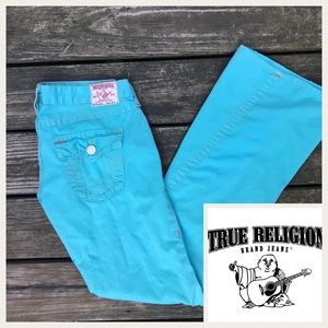 True Religion Aqua Jeans
